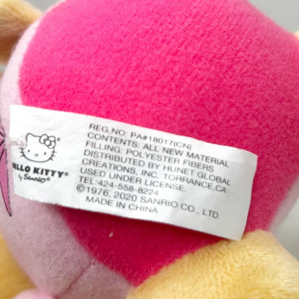 Hello Kitty Sanrio Pearl Harbor 75th Anniversary LOVE & PEACE Plush Hawaii EUC - Picture 7 of 7